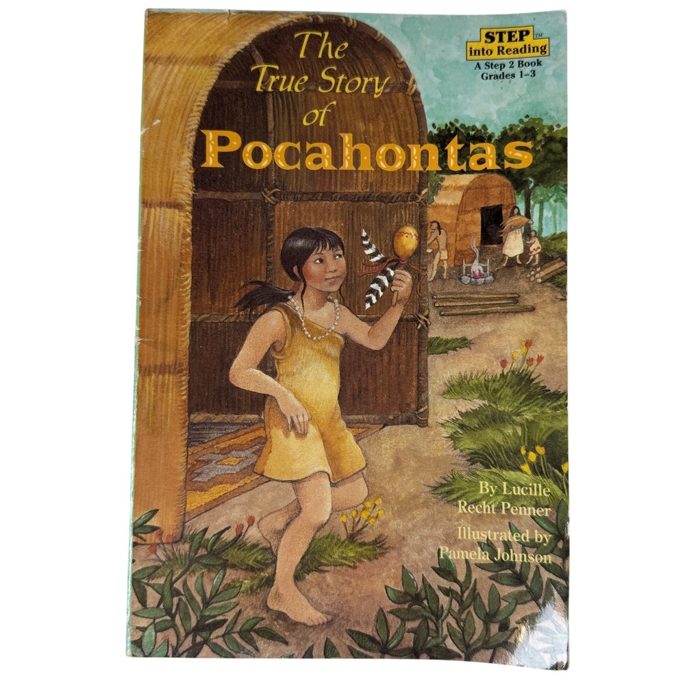 The True Story of Pocahontas Lucille Recht Penner Step into Reading Step 2 Book‎